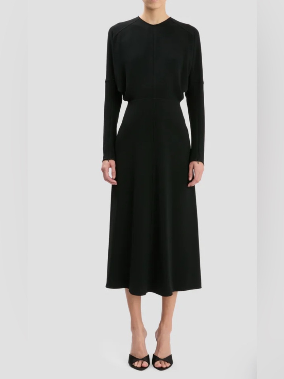 NWT Victoria Beckham Dolman Midi Dress Size UK 4/US 0